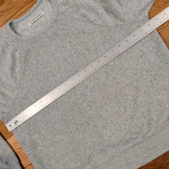 Outerknown Hightide Terry Sweatshirt Gray Women's Large L - Picture 10 of 11